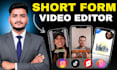 edit trending short form videos with motion graphics for reels shorts tiktok