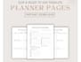 design an editable canva daily planner for productivity
