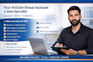 do data entry, ms office, web research, admin and virtual assistant
