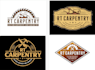 design a professional carpentry logo