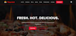 develop a professional pizza hub website