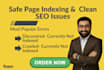 fix google search console errors, page indexing issues and coverage errors