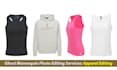 do ghost mannequin, neck joint, apparel editing and photo retouching