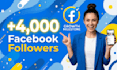 add new 4,000 facebook followers