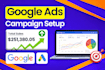 google ads campaign setup and optimization