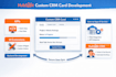 develop hubspot private apps and custom CRM cards