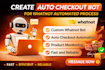 create auto checkout bot for whatnot automated process