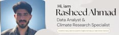 do climate data analysis using python, sql and excel