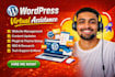 be your wordpress virtual assistance, wordpress VA, consultant and helper