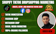 boost shopify sales with social media marketing and ecommerce marketing