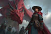 design fantasy character art group party,