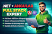 develop a professional full stack dotnet and angular website