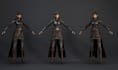 sculpt3d game character,custom avatar model,uv mapping,ue 5,VR ready characters