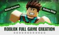 do roblox full game development, roblox game, roblox full game creation
