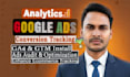 setup full ga4 ecommerce tracking, google ads conversion tracking by GTM