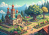 draw high quality pixel art assets and environments
