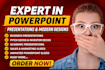 redesign and improve powerpoint presentation slides