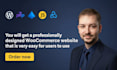 create a modern looking, easy to use wordpress woocommerce shop