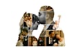 create double exposure collage from your wedding photos