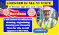 provide pe stamp, mep stamp, architectural stamp, engineering stamp, city permit