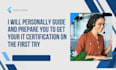 train smart with a personal IT mentor first attempt success