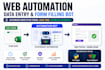 build a python automation bot or bulk image downloader pinterest