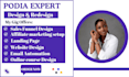 make podia, podia website, online course , teachable, course website