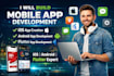 build mobile app development ios android app creation flutter app dev