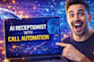 create an ai receptionist that answers calls