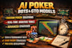 develop ai poker bots, gto models, and real time poker tools