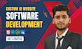 develop ai website and ai chatbot as a full stack web developer