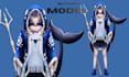 create 3d vtuber model anime avatar vroid 3d character rigging streaming avatar