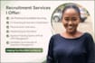 post job ads, screen cvs, headhunt on linkedin and interview