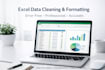 do data entry work, data cleaning, convert to PDF in excel