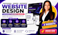 design a unique website on wix, squarespace, webflow
