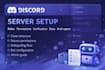 setup your discord server with roles, bots, permissions and verification