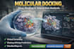 do molecular docking and molecular dynamics simulations
