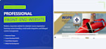 design a responsive landing page using HTML and CSS