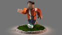 create roblox 3d character, roblox head, roblox clothing, game ready avatars