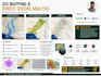 create gis mapping and spatial analysis using arcgis, qgis