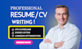 write ats optimized federal uk usa canadian usajobs job cv resume create linedin