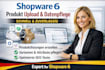 upload products in shopware 6, create variants and optimize SEO professionally