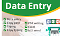 do data management  and copy paste work for you