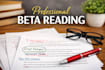 professional beta reading and manuscript feedback