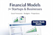 create excel financial models, forecasts, budgets, and projections