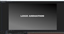 create a 2d logo animation