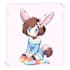 draw your oc in a cute pastel anime style