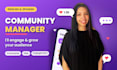 be your community manager to engage and grow your audience