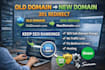 redirect your domain or migrate website to new domain with SEO
