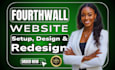 setup fourth wall store design fourthwall website design fourthwall merch pod